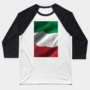 Flag Italy vertical Baseball T-Shirt